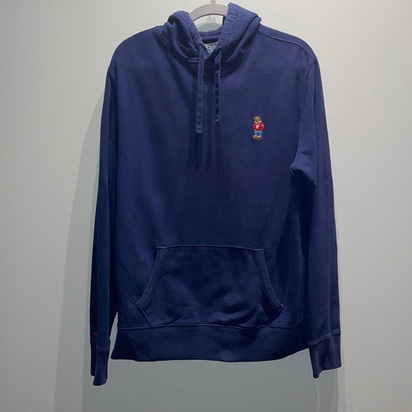 Polo Ralph Lauren Other - Polo Ralph Lauren navy hoodie. Mens large.